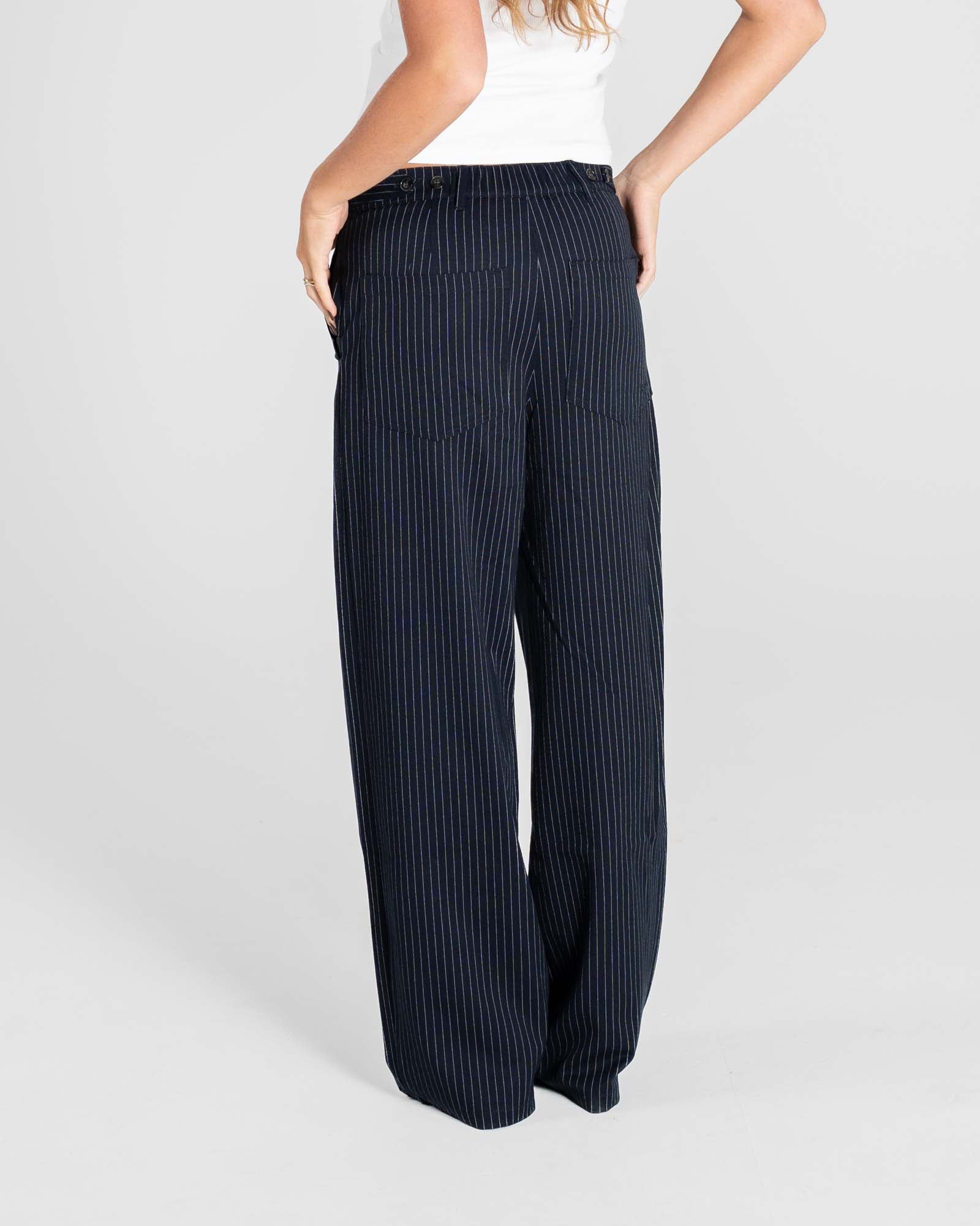 Baggy Suitpants Pinstriped dame